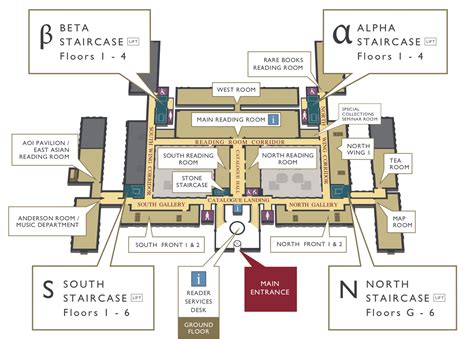 Floorplan | Cambridge University Library