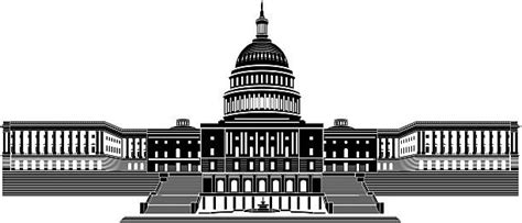 State Capitol Building Clip Art, Vector Images & Illustrations - iStock