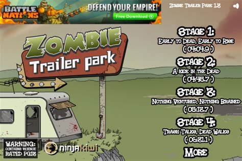 Zombie Trailer Park Game Review – Car Games Online Free