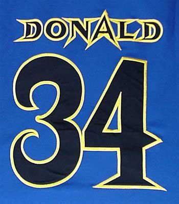 Donald Duck Destroyers Hockey Jersey - NEW - Adult XXL | #30229193