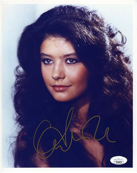 Catherine Zeta-Jones Young Signed 8x10 Photo Certified Authentic JSA ...