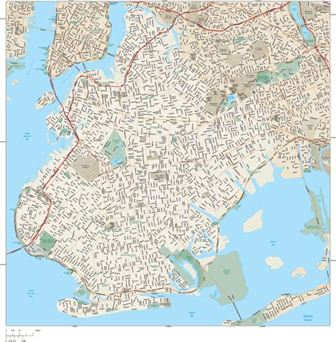 Brooklyn Zip Code Map With Streets - Map