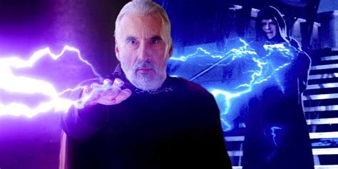 How Count Dooku Used Force Lightning When He Was Still A Jedi