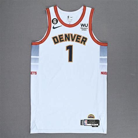 Michael Porter Jr. - Denver Nuggets - Game-Worn City Edition Jersey - Christmas Day '22 - 2022 ...