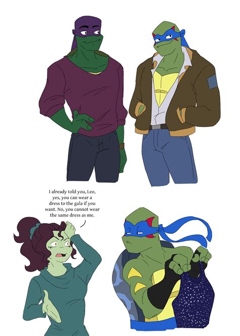 ROTTMNT: Clothes Make the Turtle by Ty-Chou on DeviantArt