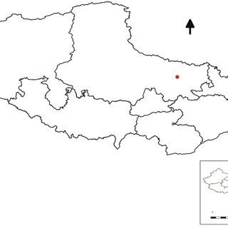 The site of sample collection in Xizang (Tibet) Autonomous Region in ...