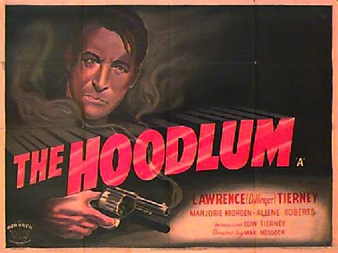 The Hoodlum Original 1951 British Quad Movie Poster - Posteritati Movie Poster Gallery