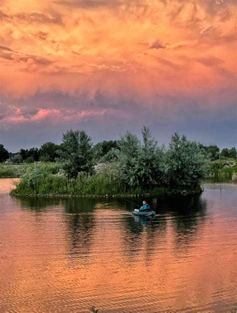 Sunset fishing : r/sunset