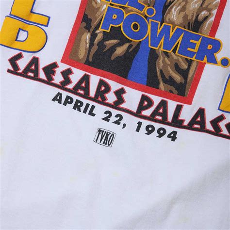 Vintage 1994 Holyfield vs. Moorer T-Shirt – Sabbaticalvintage