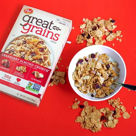 You can’t get enough of Great Grains Cranberry Almond Crunch cereal! | cranberry, cereal | You ...