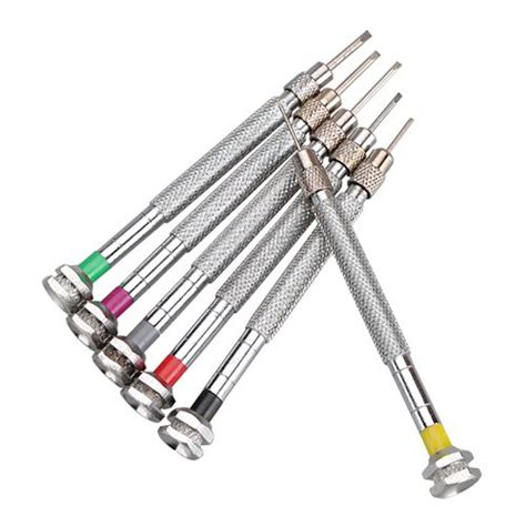 Precision 6 Pieces Flat Blade Screwdriver Set | Screwdriver set, Jewelry watches, Screwdriver