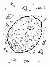 Asteroid Coloring Pages Printable For Free Download sketch template