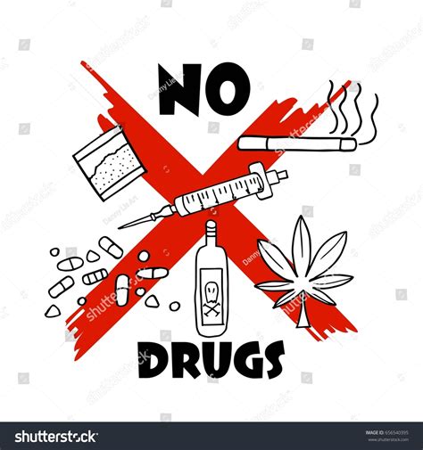 International Anti Drug Day Stock Vector (Royalty Free) 656540395 ...