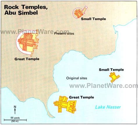 Abu Simbel Map