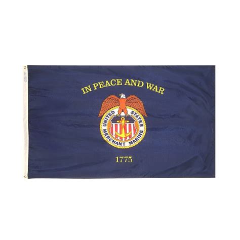 Merchant Marine Flag - 3x5 FT | Coshocton Supply Co.