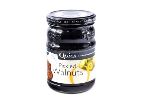 Opies Pickled Walnuts in Malt Vinegar - Best Of British