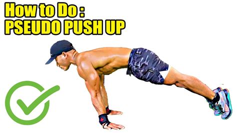 How To Do : PSEUDO PUSH UP | CHEST WORKOUT - YouTube