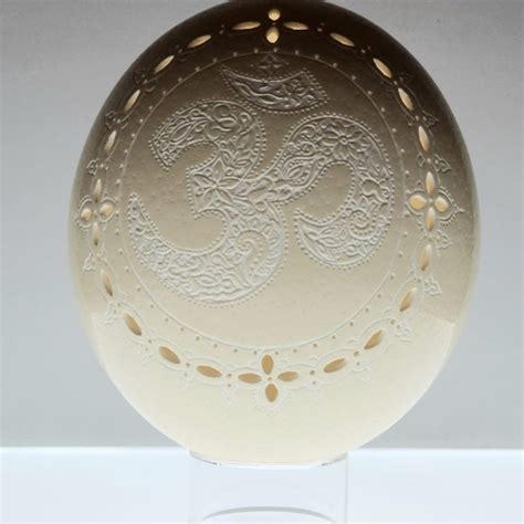 Ostrich Egg Art - Etsy