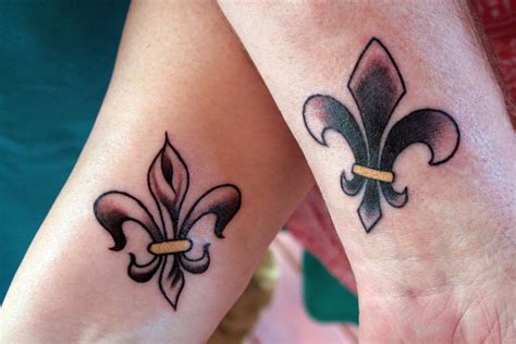 Our new tattoos | Fleur de lis tattoo, Fleur de lis tattoo ideas, Tattoos