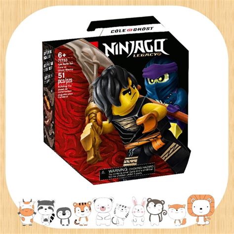 Lego Ninjago Epic Battle Set 71730 Kai Vs Skulkin/71731 Zane Vs ...