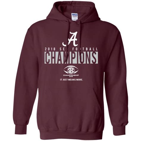 Alabama Crimson Tide Sec Championship Hoodie – PALLAS LLC