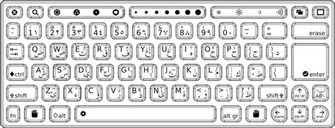 Top Keyboard Coloring Page for Learning Computer