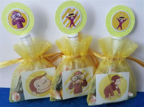 1 Curious George Birthday Party Favor Goody Bag Supply Toddler First Monkey | Curious george ...