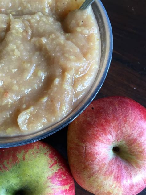 Easy Homemade Apple Puree Recipe 2024 - AtOnce