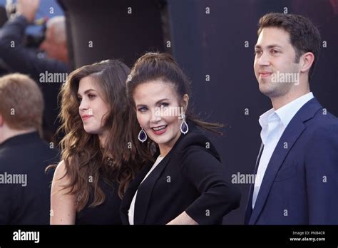 Jessica Altman, Lynda Carter, James Altman at the World Premiere of Warner Bros' "Wonder Woman ...