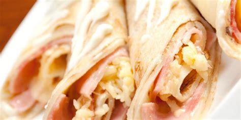 Ham and Cheese Crepes - Namaste Recipes