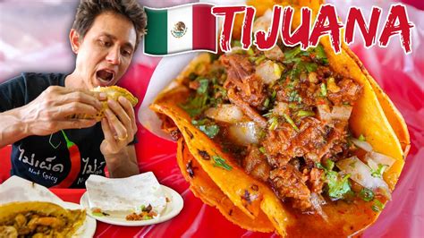 Mexican Street Food in Tijuana 🇲🇽 INSANE TACOS TOUR IN MEXICO 🌮(Part 2 ...