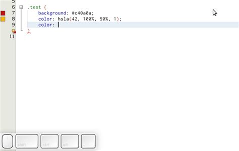 Netbeans Color Codes Preview