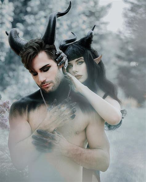 Wearable Artist & MUA (@elysian_fantasy_artistry) no Instagram: “'Succubus & Incubus' 🥀He ...