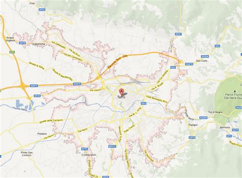 Terni Map