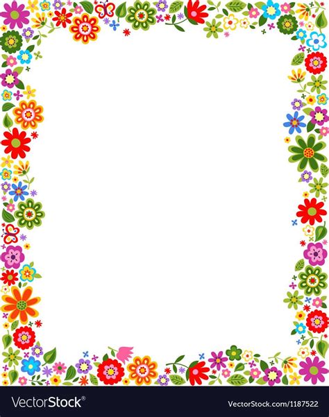 floral border frame background. Download a Free Preview or High Quality Adobe Illustrator Ai ...