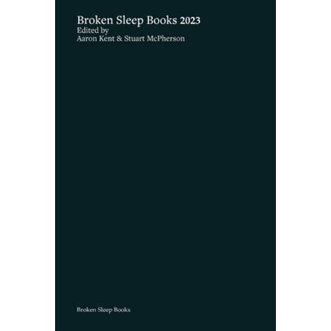 (영문도서) Broken Sleep Books 2023 Anthology Paperback, English, 9781916938977 - 가격