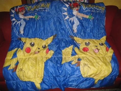 POKEMON PIKACHU Childrens Kids SLEEPING BAG Bed Cover! | eBay