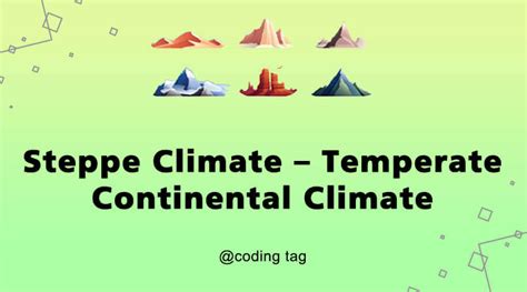 Steppe Climate - Temperate Continental Climate - Civil Services Preparation Online! UPSC & IAS ...