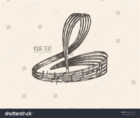 Hand Drawn Treble Clef Music Note Stock Vector (Royalty Free) 264310490 ...