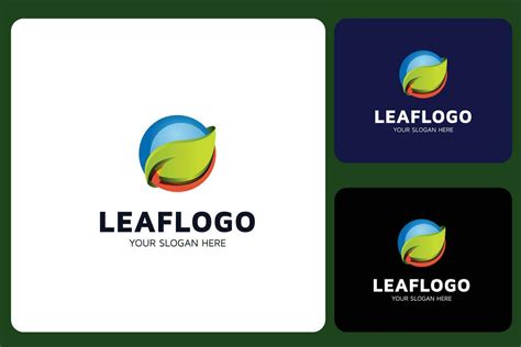 Leaf Logo Design Template 26233527 Vector Art at Vecteezy