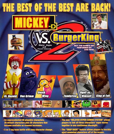 [Image - 761032] | Ronald McDonald VS The Burger King | Know Your Meme