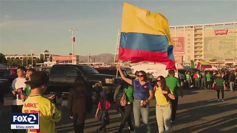 Fans pack Levi's Stadium for Mexico vs. Colombia soccer match | KTVU FOX 2