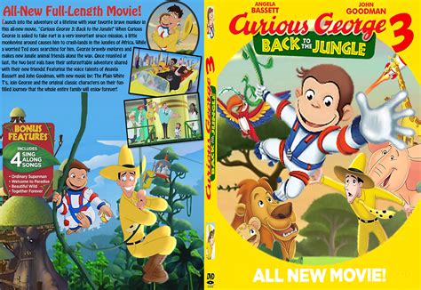 Image - Curious George 3 DVD Cover (ReMade form).png | Curious George ...