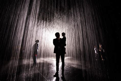 Inside The Magical Rain Room At LACMA