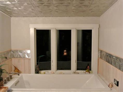 Bathroom Ceiling Tiles Can Transform Your Guest Bathroom - Decorative Ceiling Tiles, Inc. Store