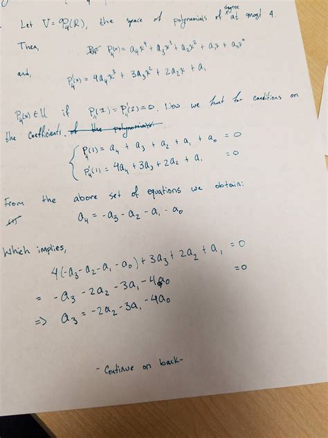 linear algebra - Finding a basis and dimension of a subspace - Mathematics Stack Exchange