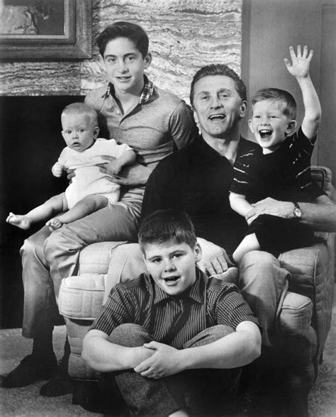 Kirk Douglas and sons | Douglas michael, Kirk douglas, Old movie stars