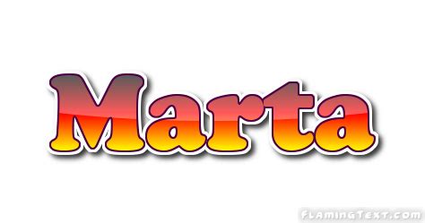 Marta Logo | Free Name Design Tool from Flaming Text