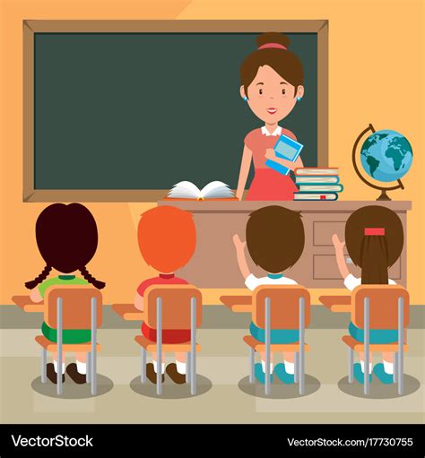 Class Images Cartoon - Classroom Tour Clipart | Bodemawasuma