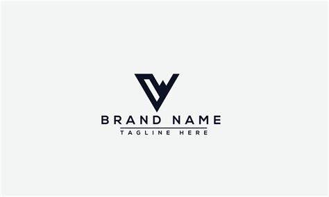 DW Logo Design Template Vector Graphic Branding Element. 10485431 Vector Art at Vecteezy